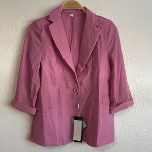 Women's Pink Blazer